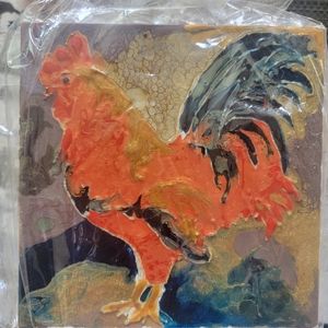 Hawaiian Rooster Painting